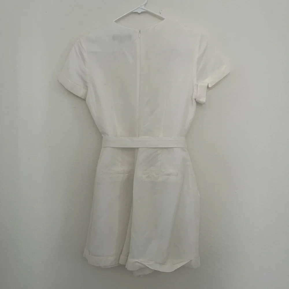 Banana Republic Linen Romper White Size 2